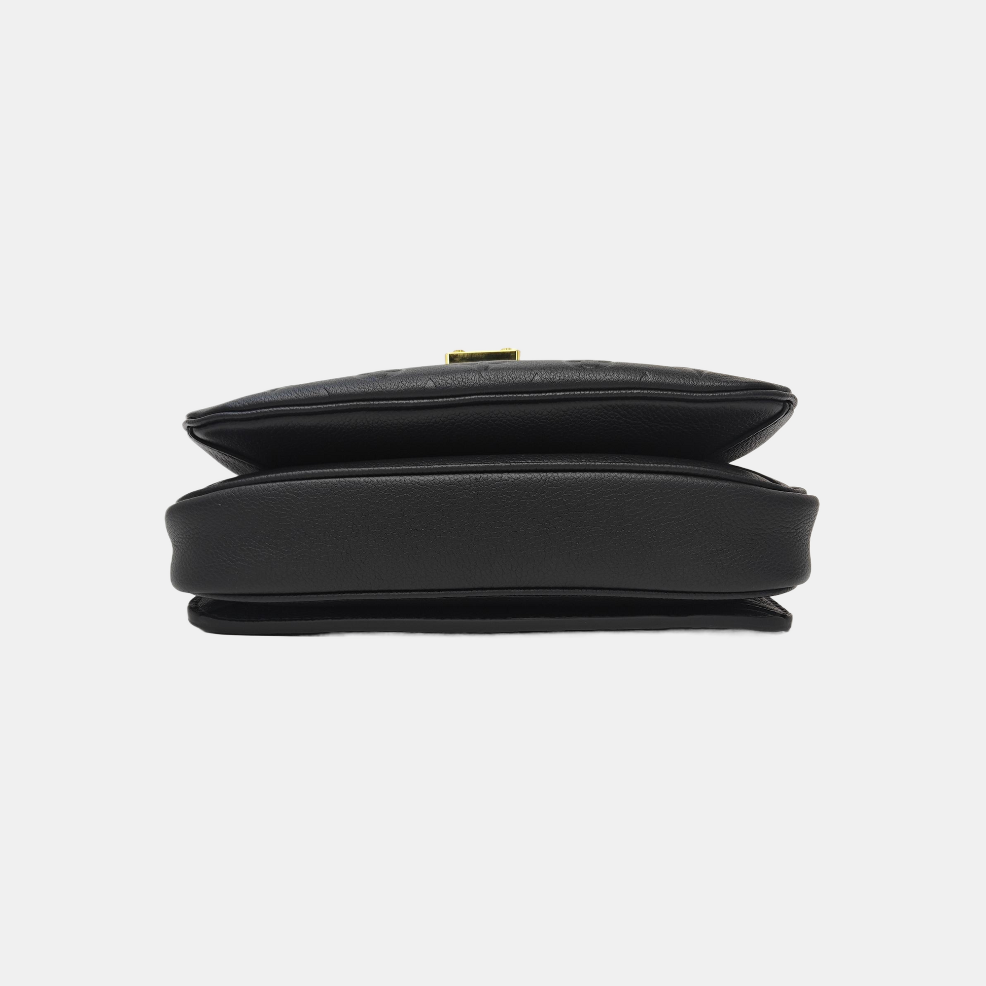 MÉTIS MM Monogram Calfskin Black