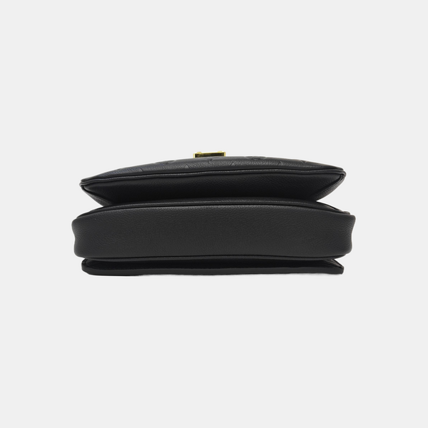 MÉTIS MM Monogram Calfskin Black