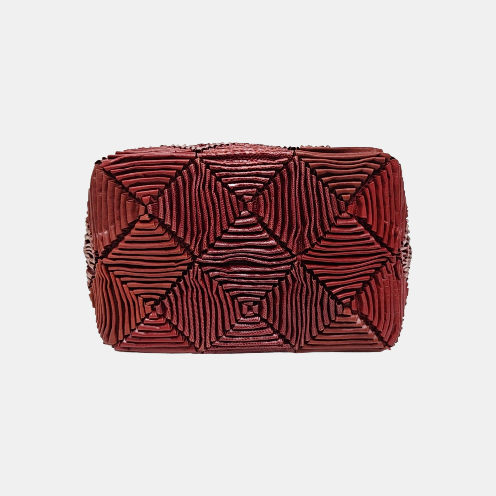Calfskin Tote Bag Red