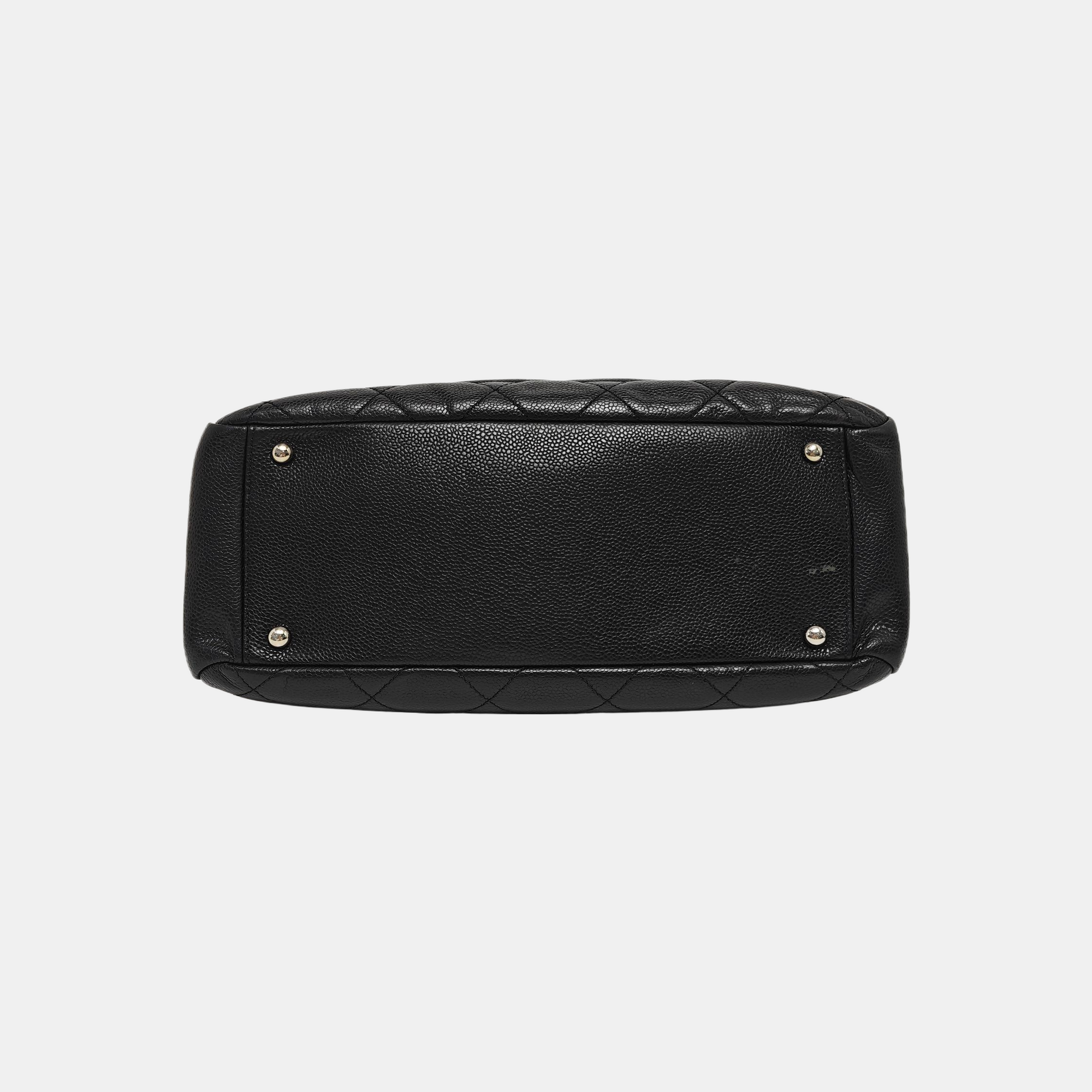 CC TIMELESS SOFT Quilted Grained Calfskin Black