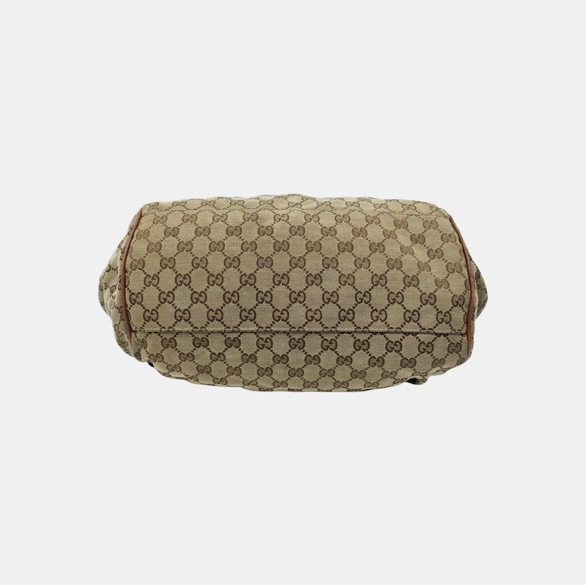 Sukey Monogram Canvas Beige