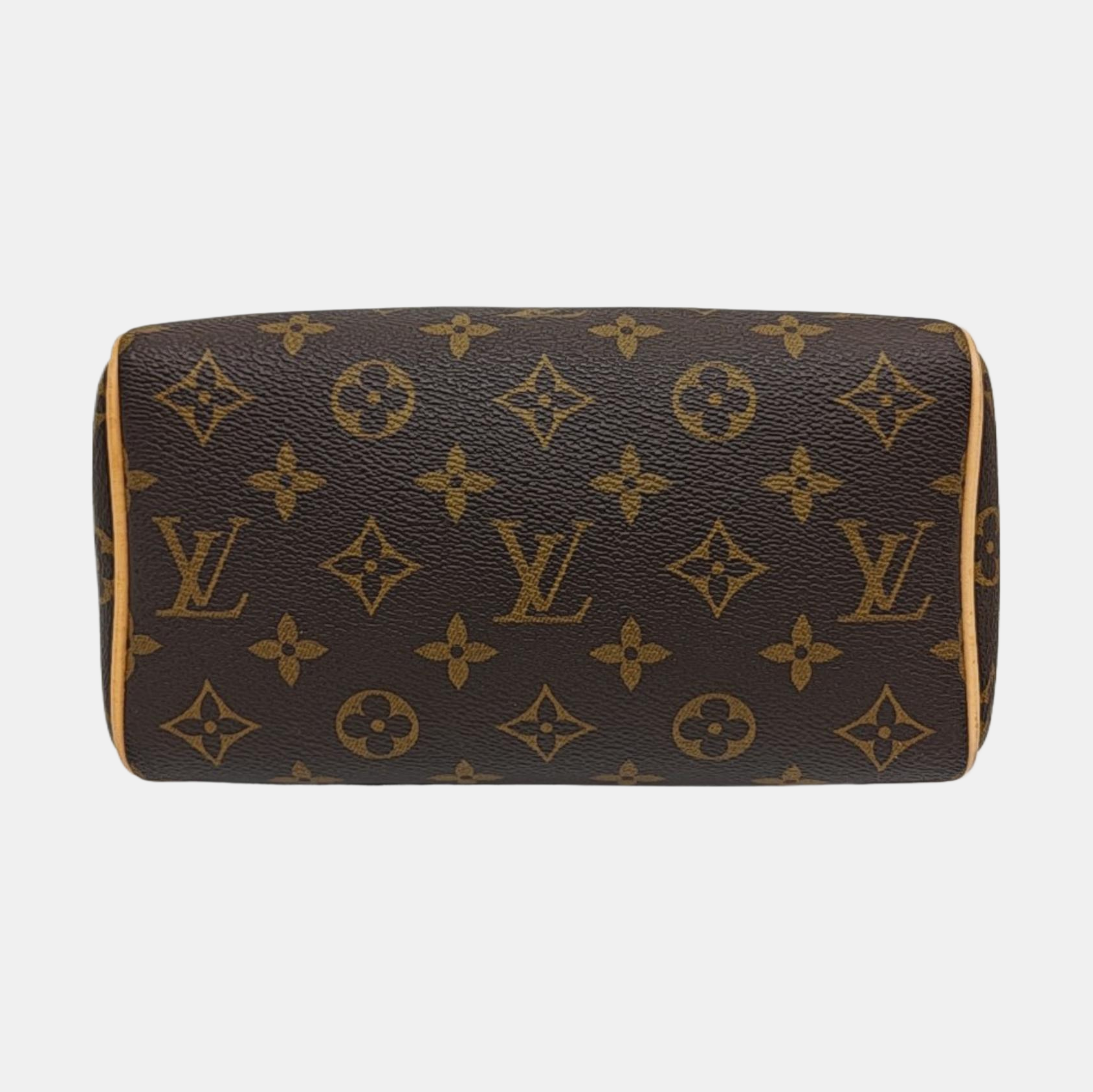 SPEEDY 20 Monogram Coated Canvas Brown