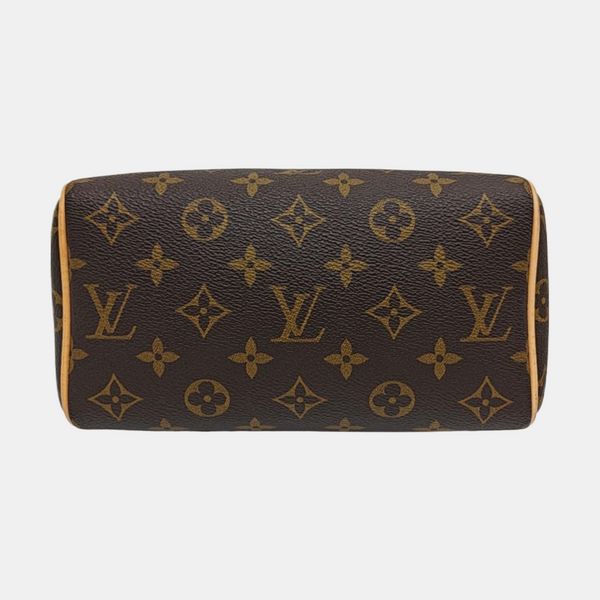 SPEEDY 20 Monogram Coated Canvas Brown