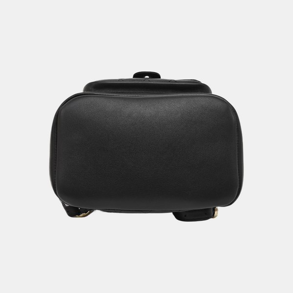 DUMA Large Quilted Calfskin Black