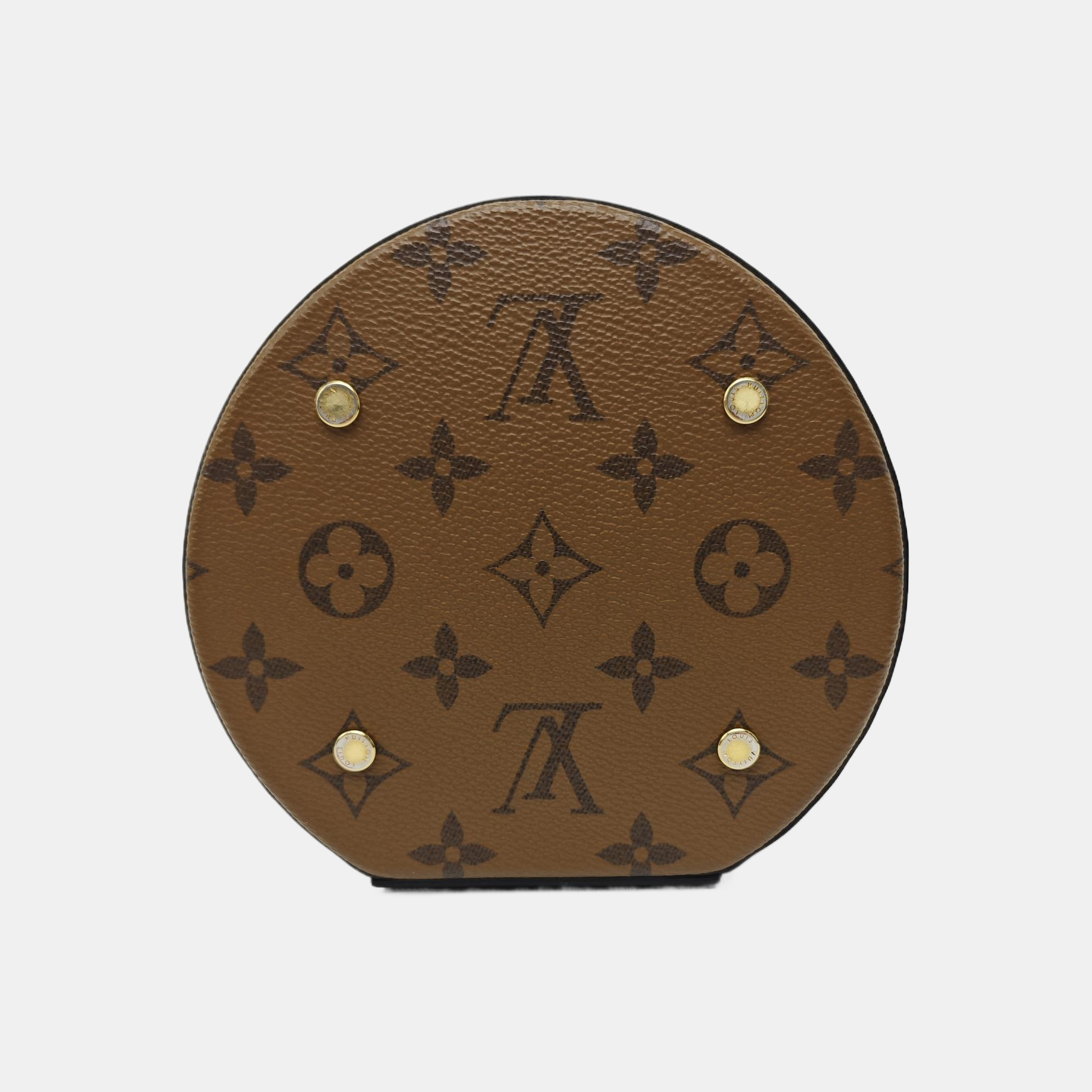 CANNES PM Monogram Coated Canvas Brown