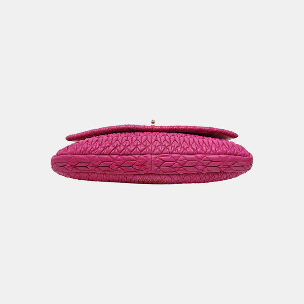 Crystal Quilted Lambskin Red
