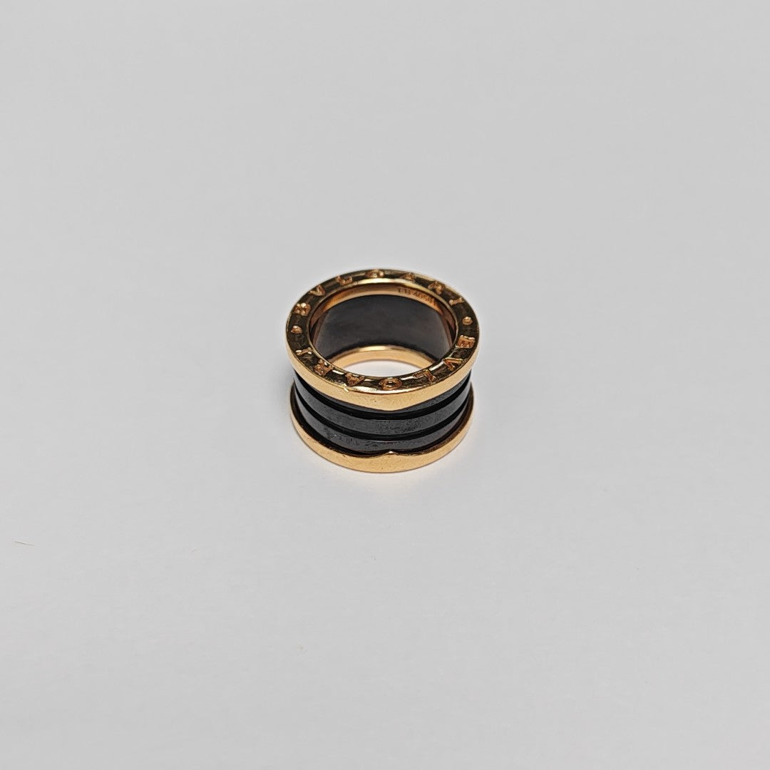 B.ZERO1 18k Rose Gold Ring EU 49