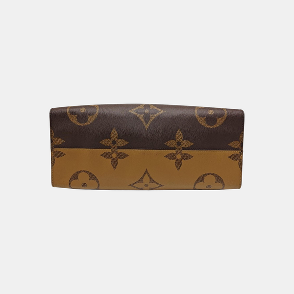 ONTHEGO GM Monogram Coated Canvas Brown