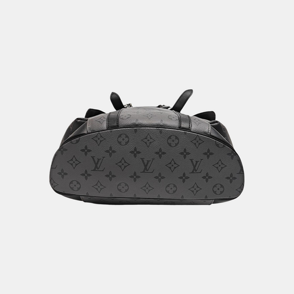 CHRISTOPHER Monogram Coated Canvas Gray