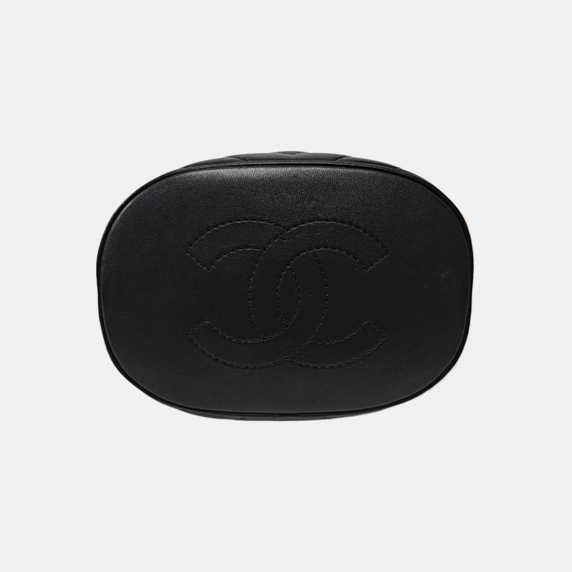 Quilted Calfskin Black