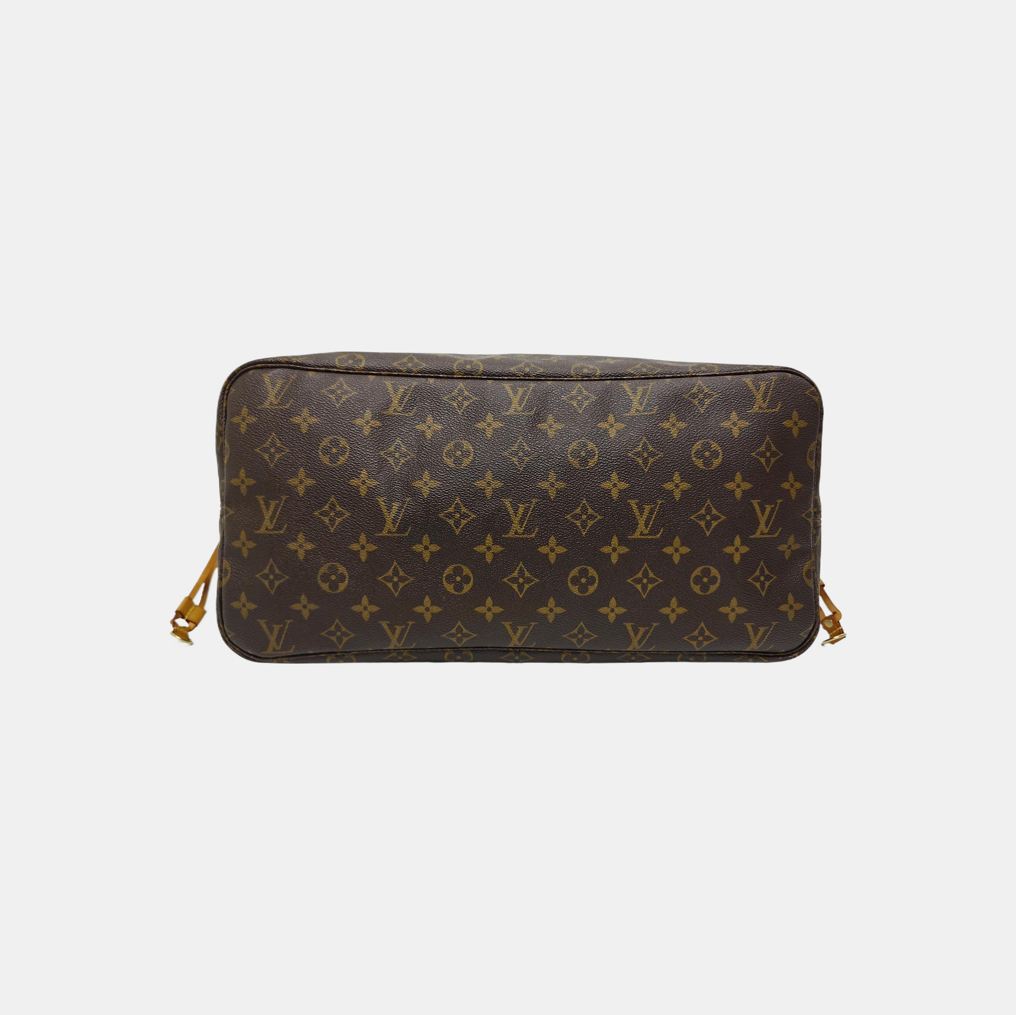 NEVERFULL GM Monogram Coated Canvas Brown