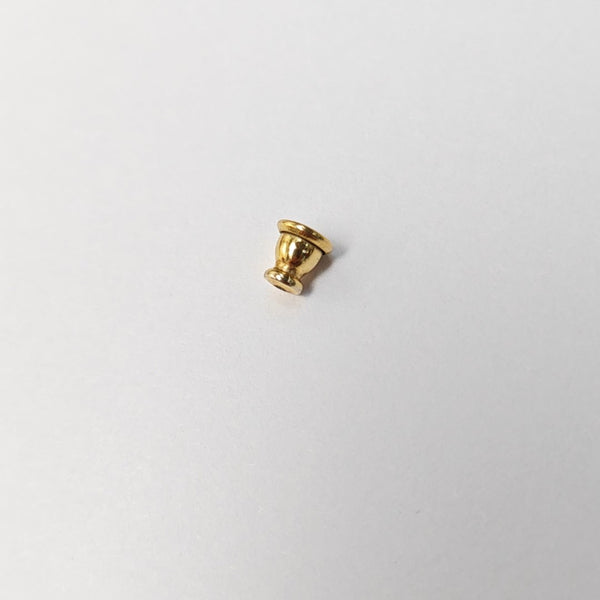 Metal Gold Stud Earrings