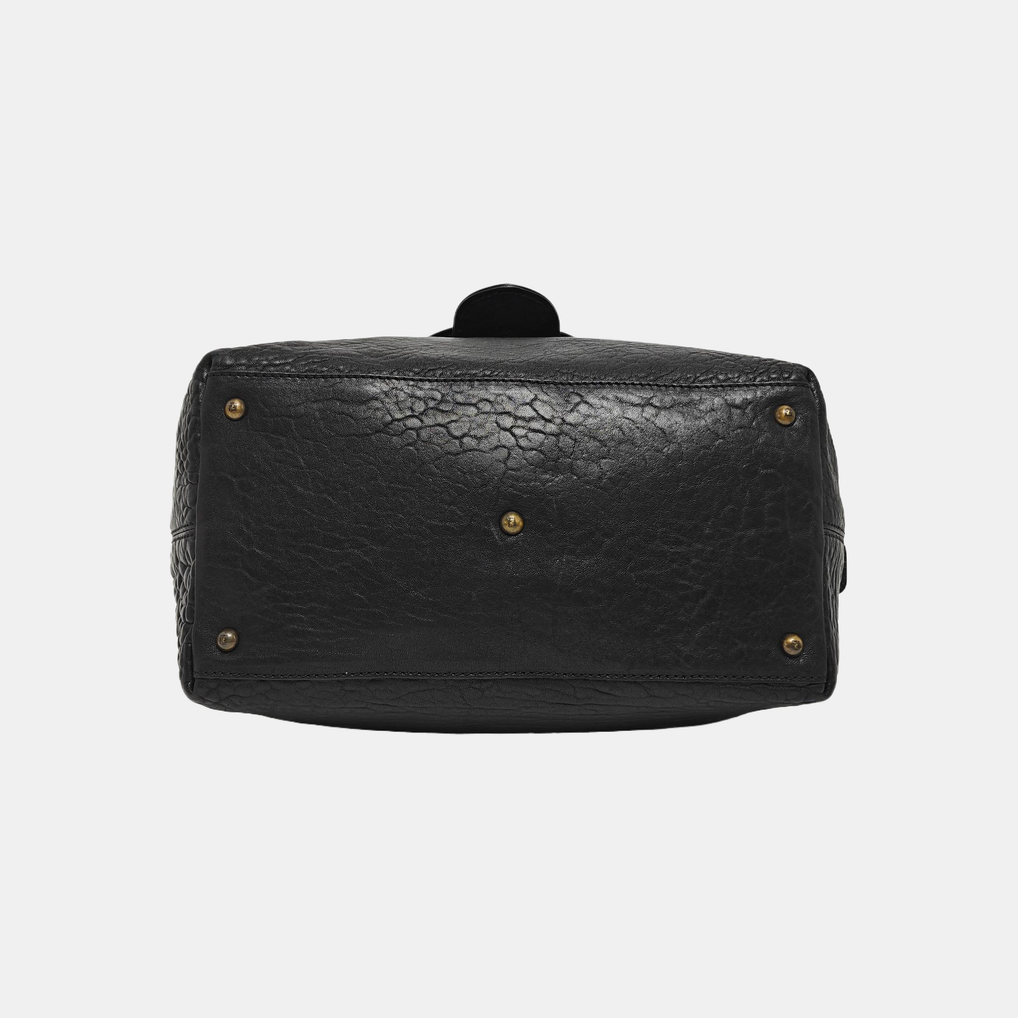 Calfskin Tote Bag Black