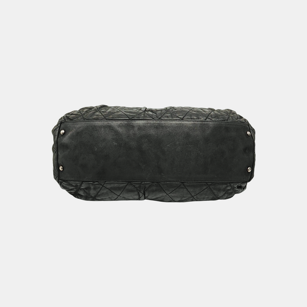 IRIDESCENT Quilted Calfskin Green