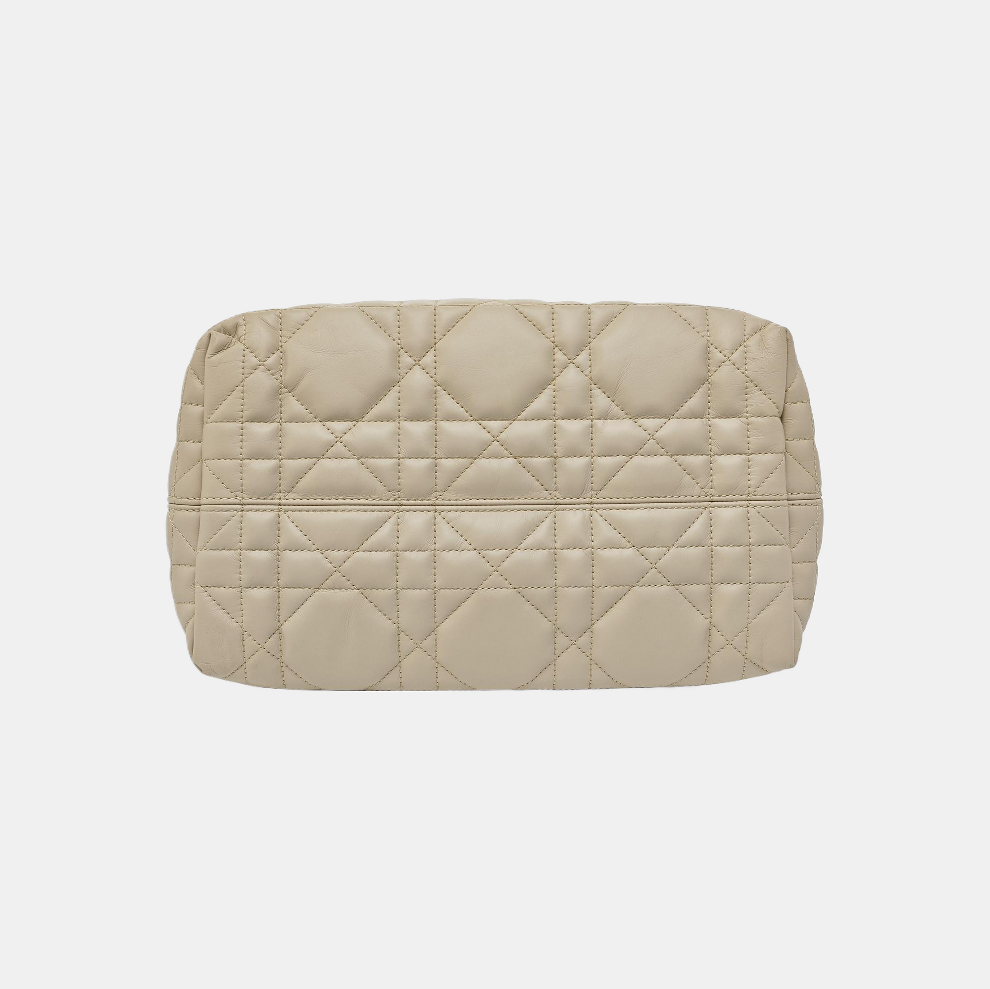 Toujours Medium Cannage Calfskin Beige