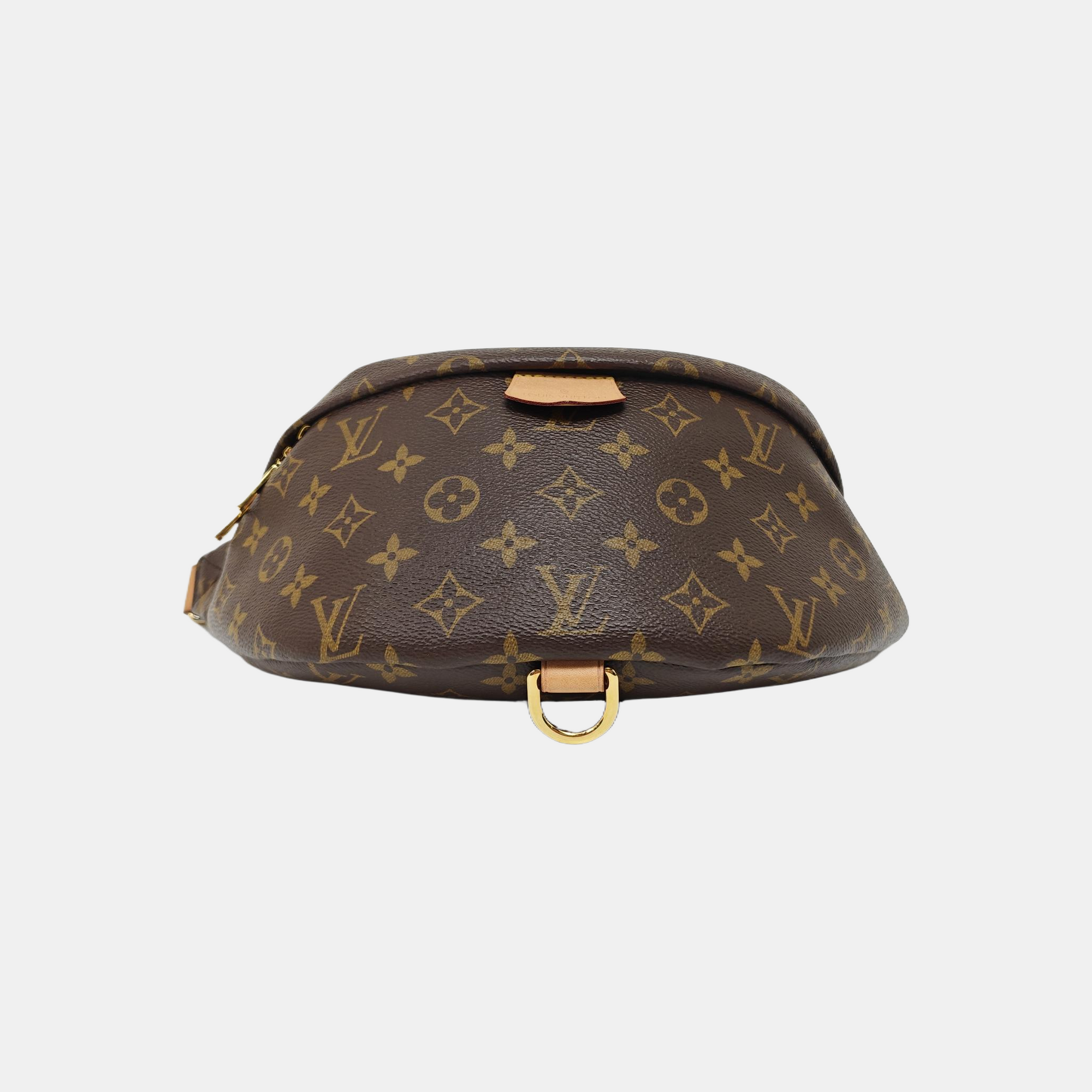 BUMBAG Monogram Coated Canvas Brown