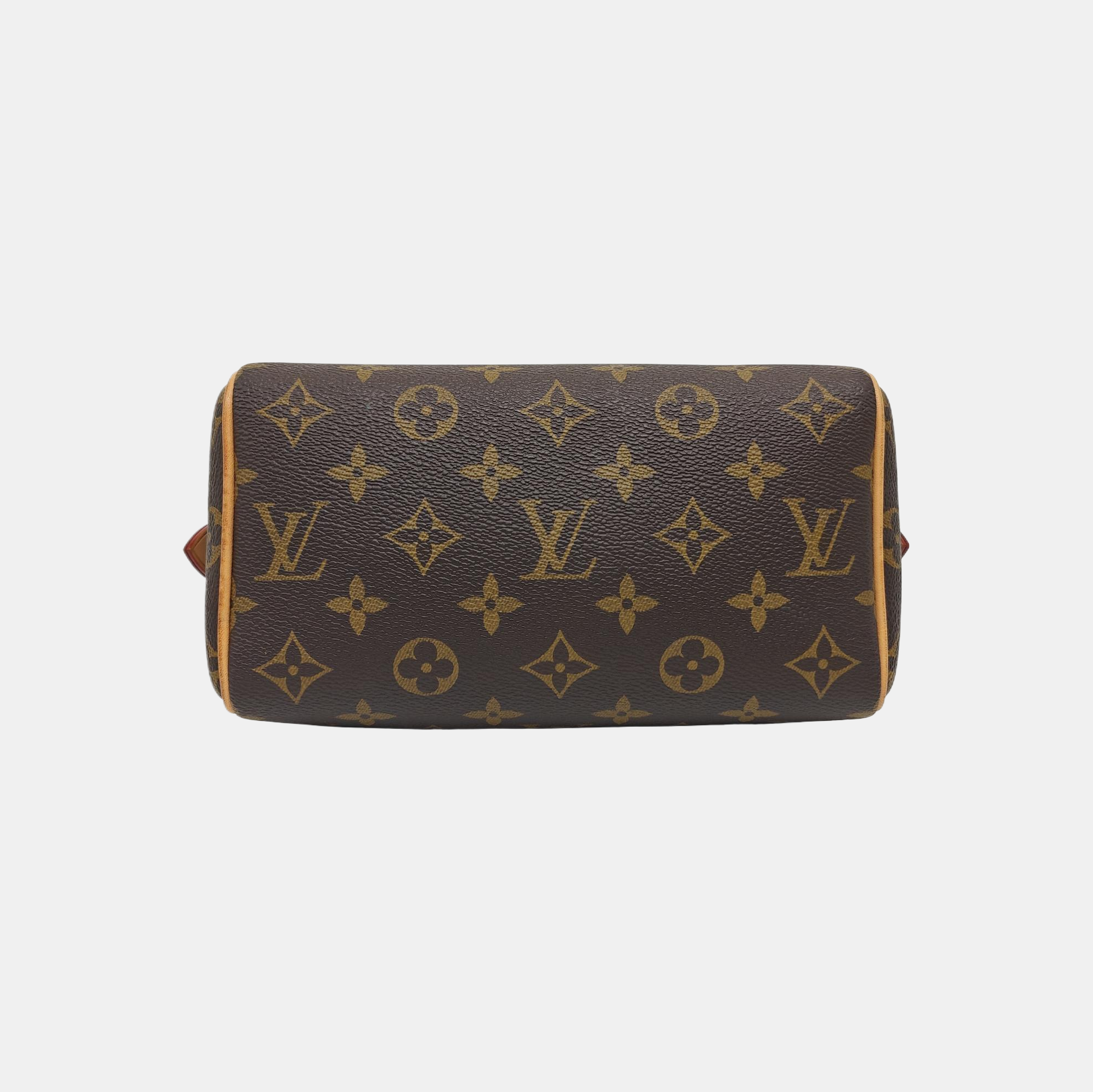 SPEEDY 20 Monogram Coated Canvas Brown