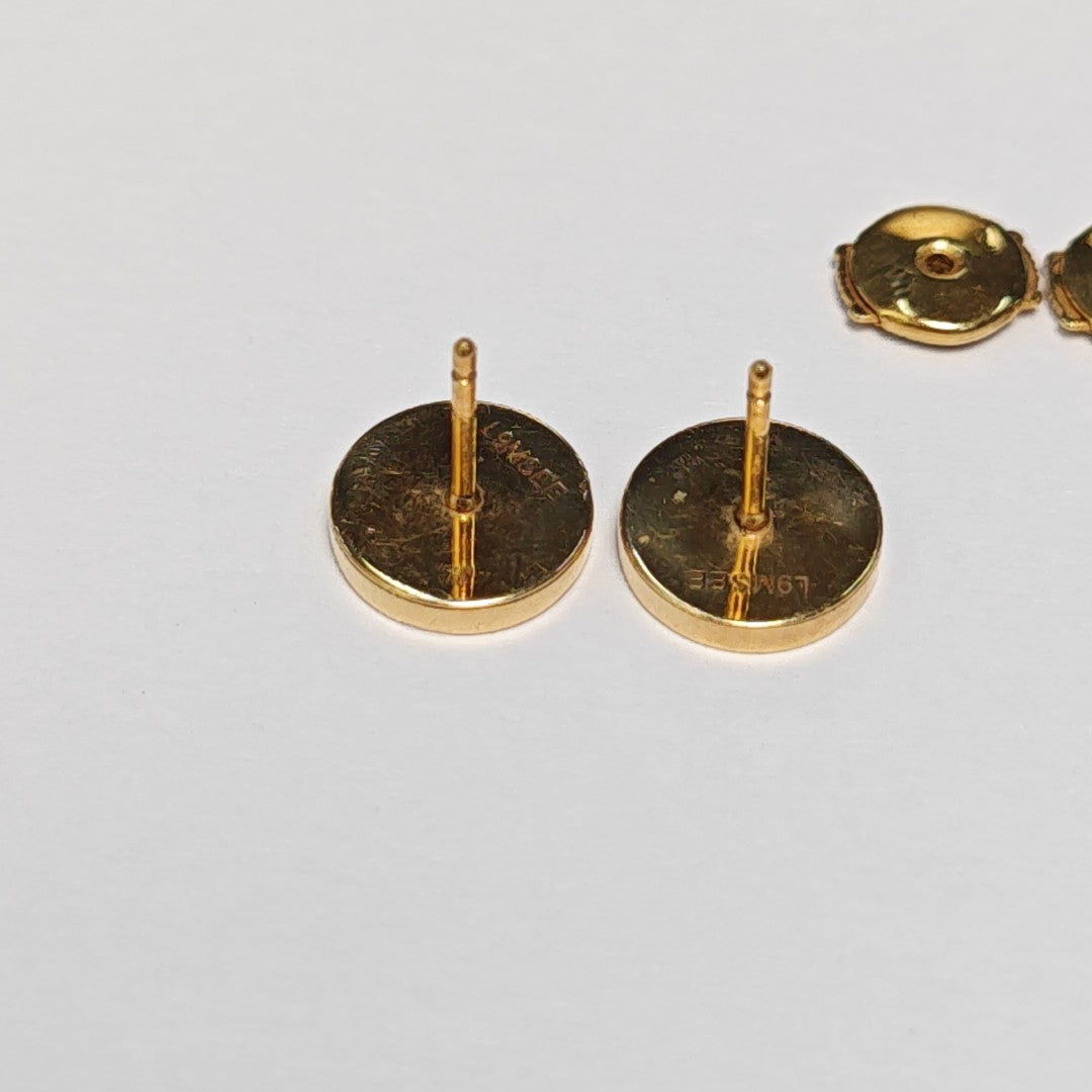 BVLGARI BVLGARI 18k Gold Stud Earrings