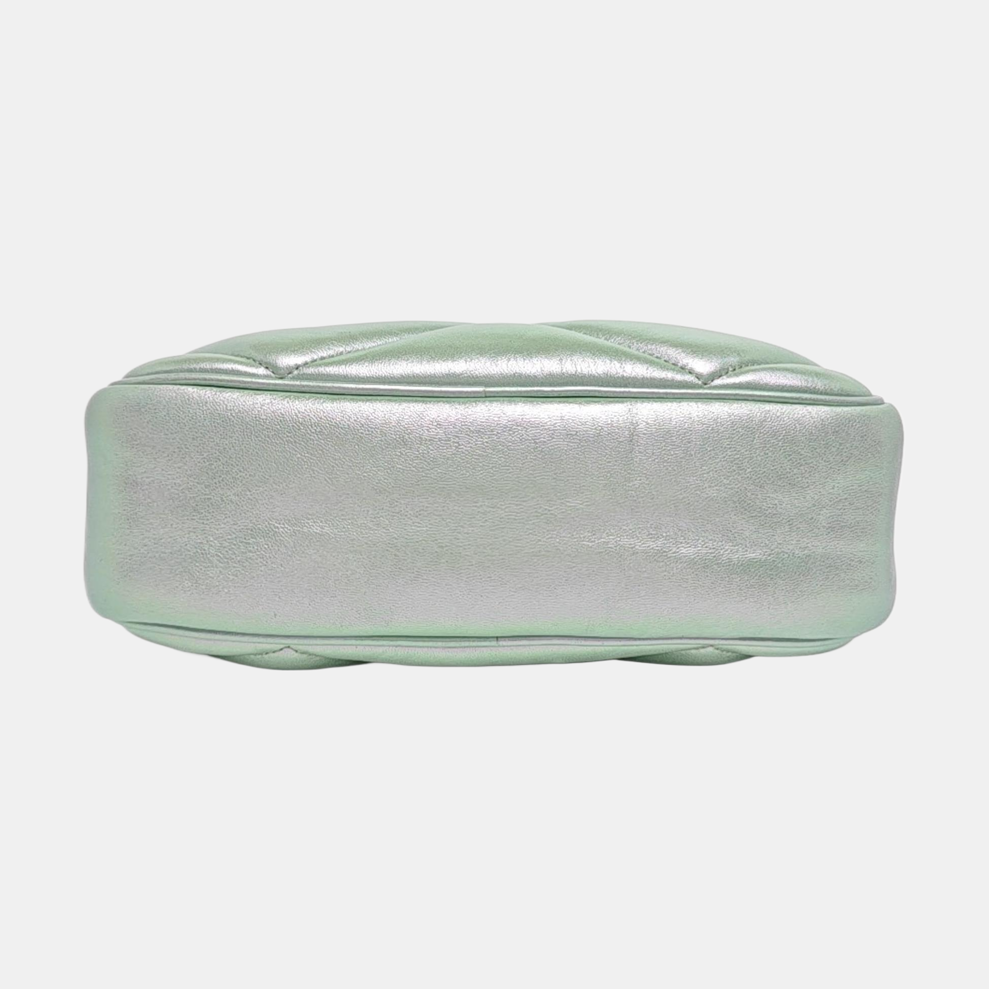 GG Marmont Small Quilted Lambskin Metallic