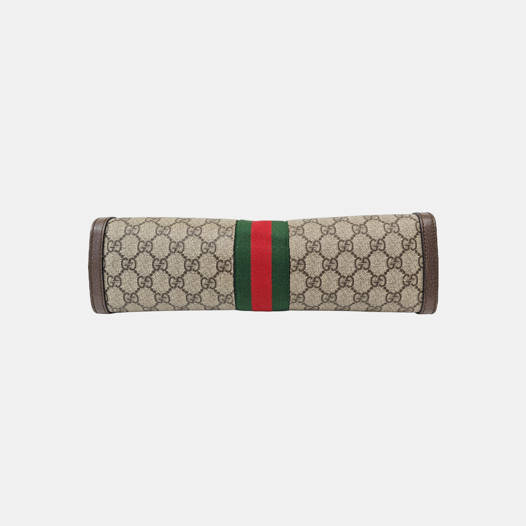 Ophidia Medium Monogram Coated Canvas Beige