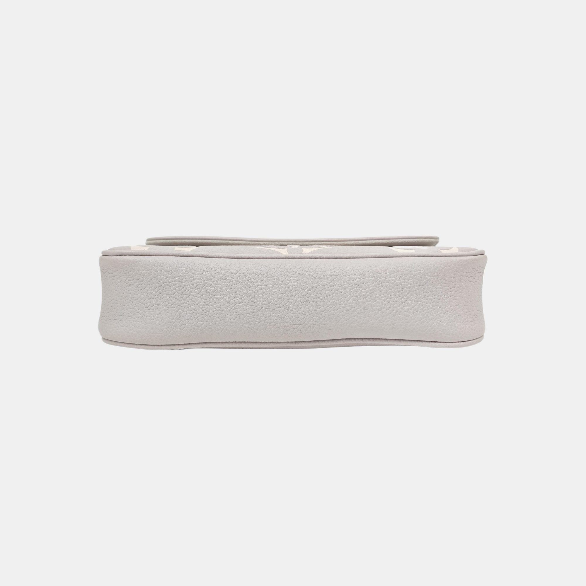 IVY Monogram Calfskin Gray