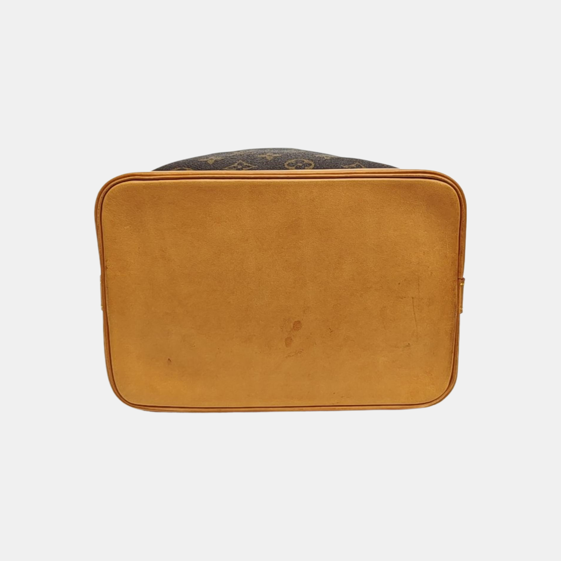 NOÉ BB Monogram Coated Canvas Brown