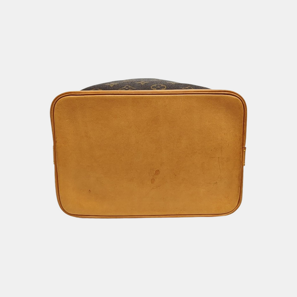 NOÉ BB Monogram Coated Canvas Brown