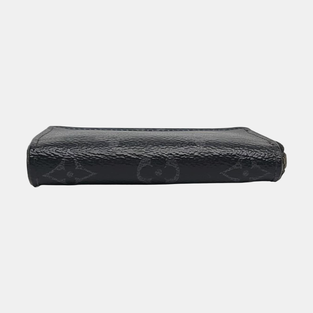 ZIPPY Monogram Coated Canvas Black Card Holder