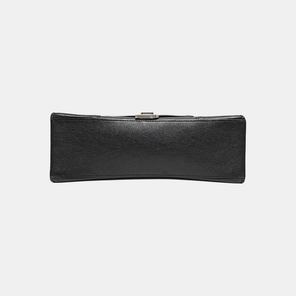 Hourglass Small Calfskin Black