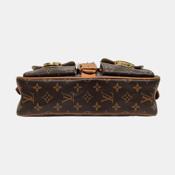 HUDSON PM Monogram Coated Canvas Brown