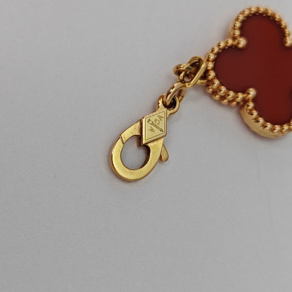 Vintage Alhambra 18k Rose Gold Bracelet