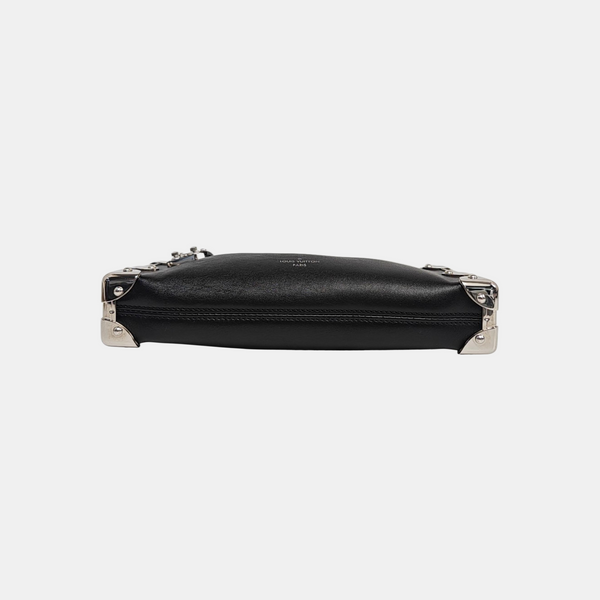 SIDE TRUNK Calfskin Black