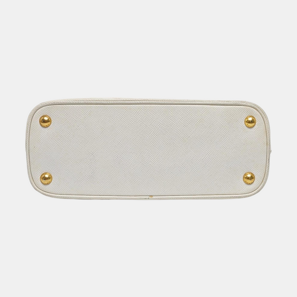 Promenade Saffiano Calfskin White