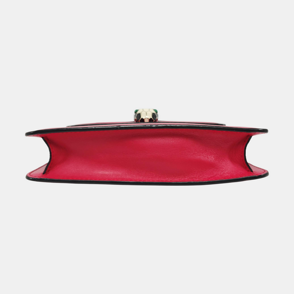 SERPENTI FOREVER Small Calfskin Red