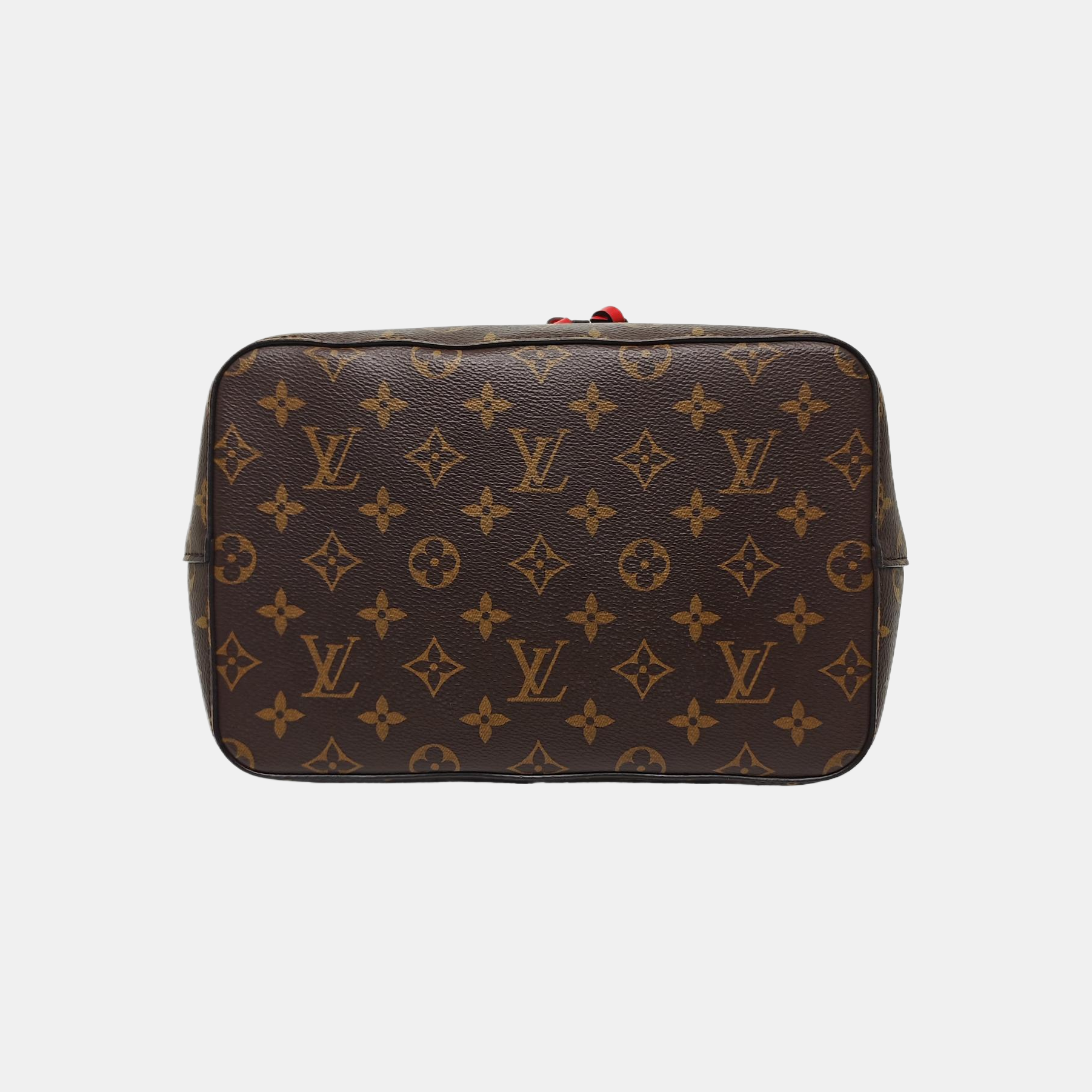 NÉONOÉ MM Monogram Coated Canvas Brown