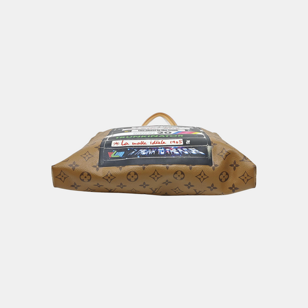 CARRY IT Monogram Coated Canvas Brown