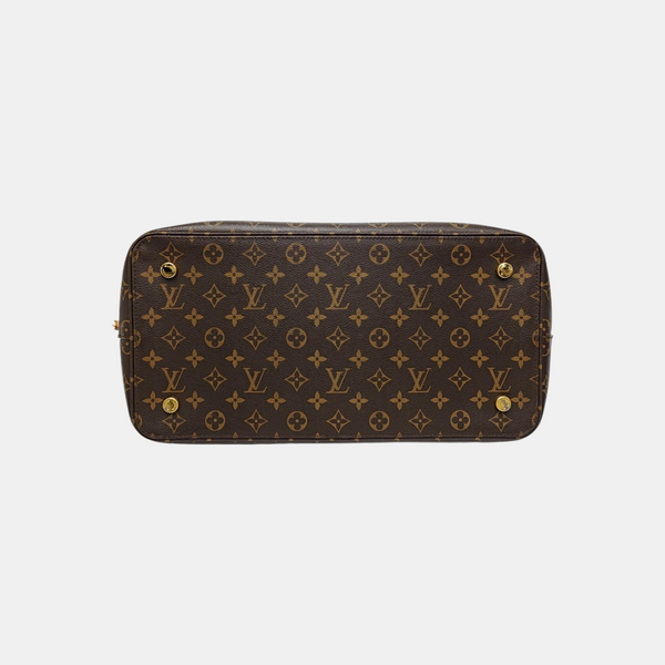 LOCKIT Monogram Coated Canvas Brown