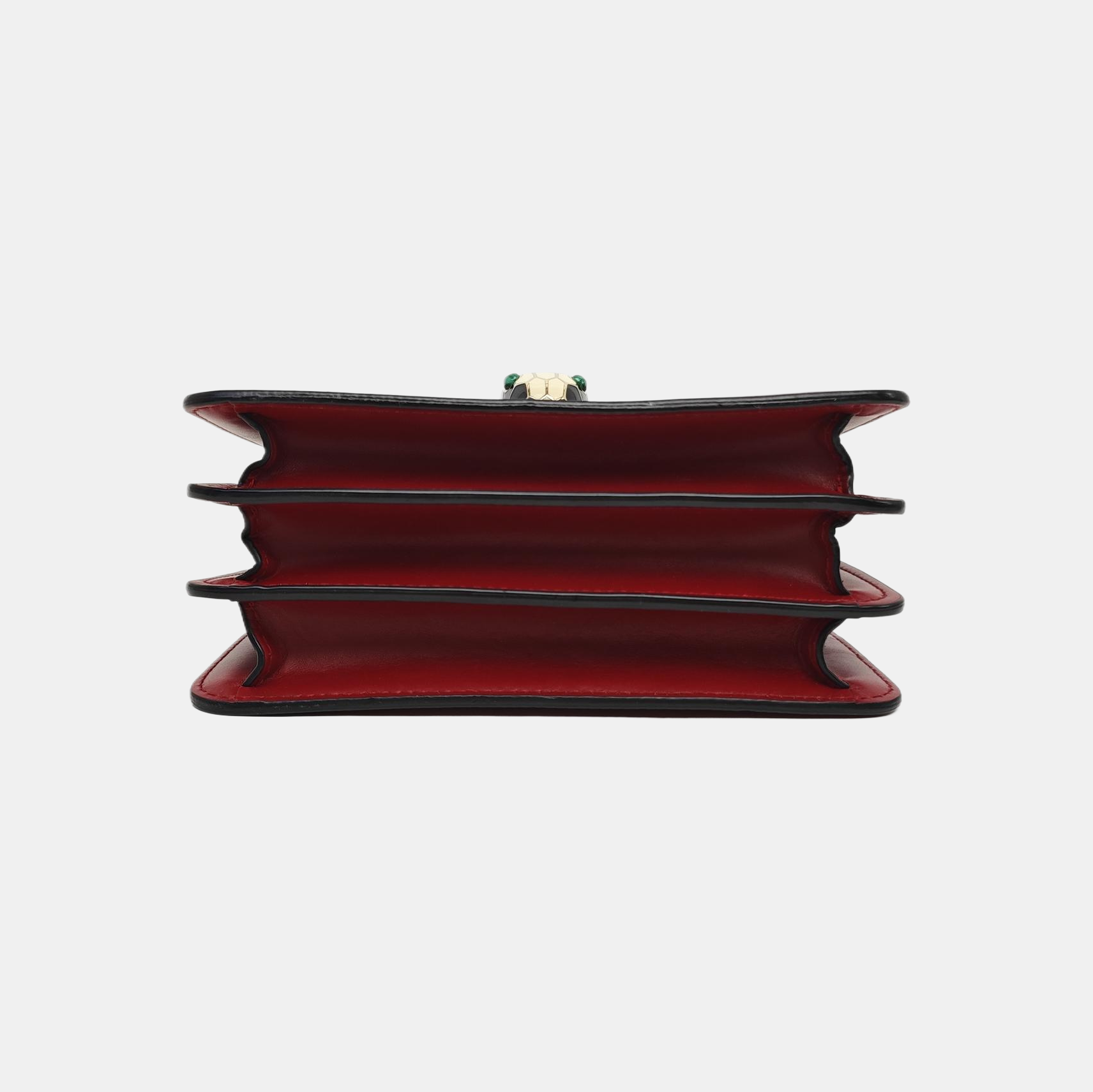 SERPENTI FOREVER Small Quilted Calfskin Red