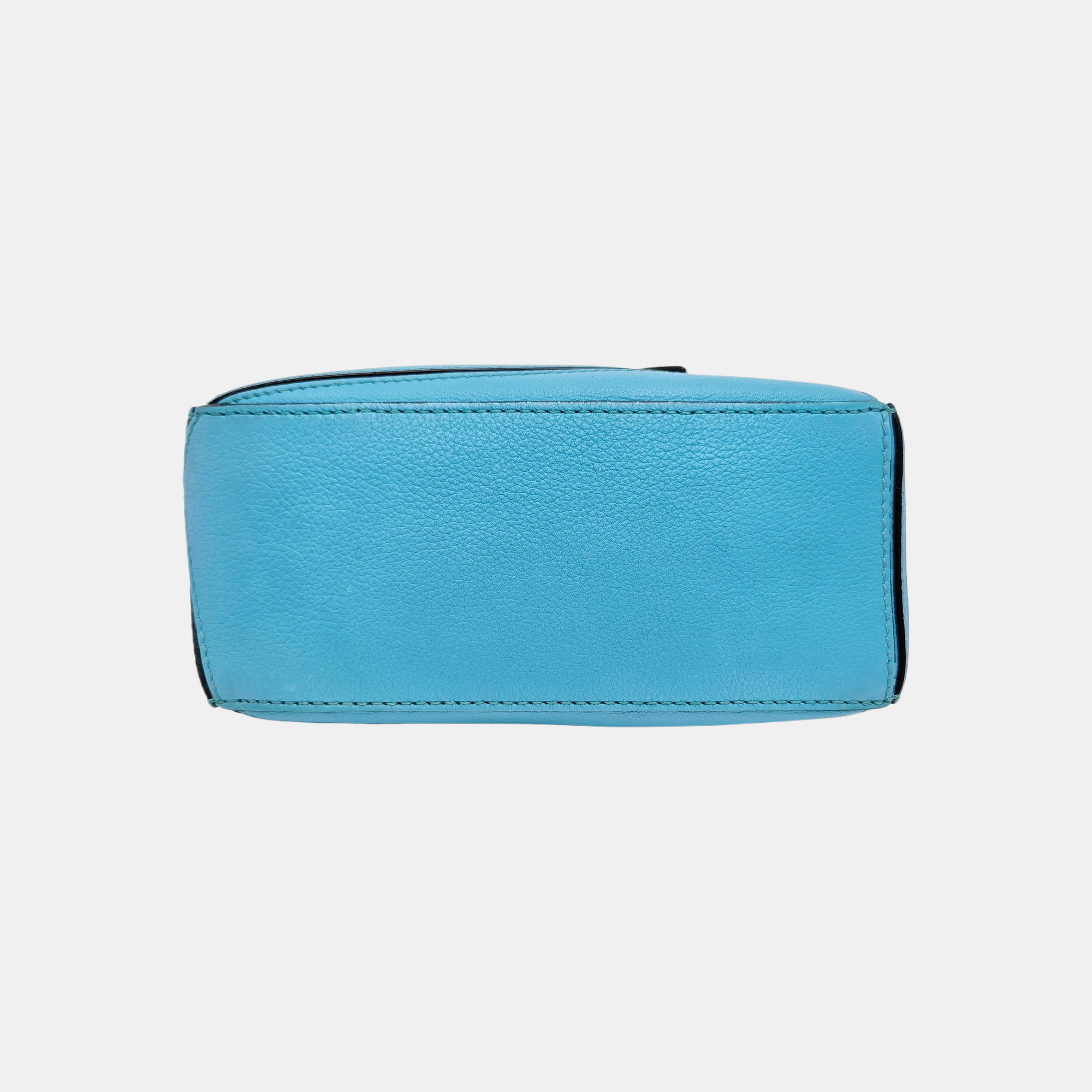 Puzzle Mini Calfskin Blue