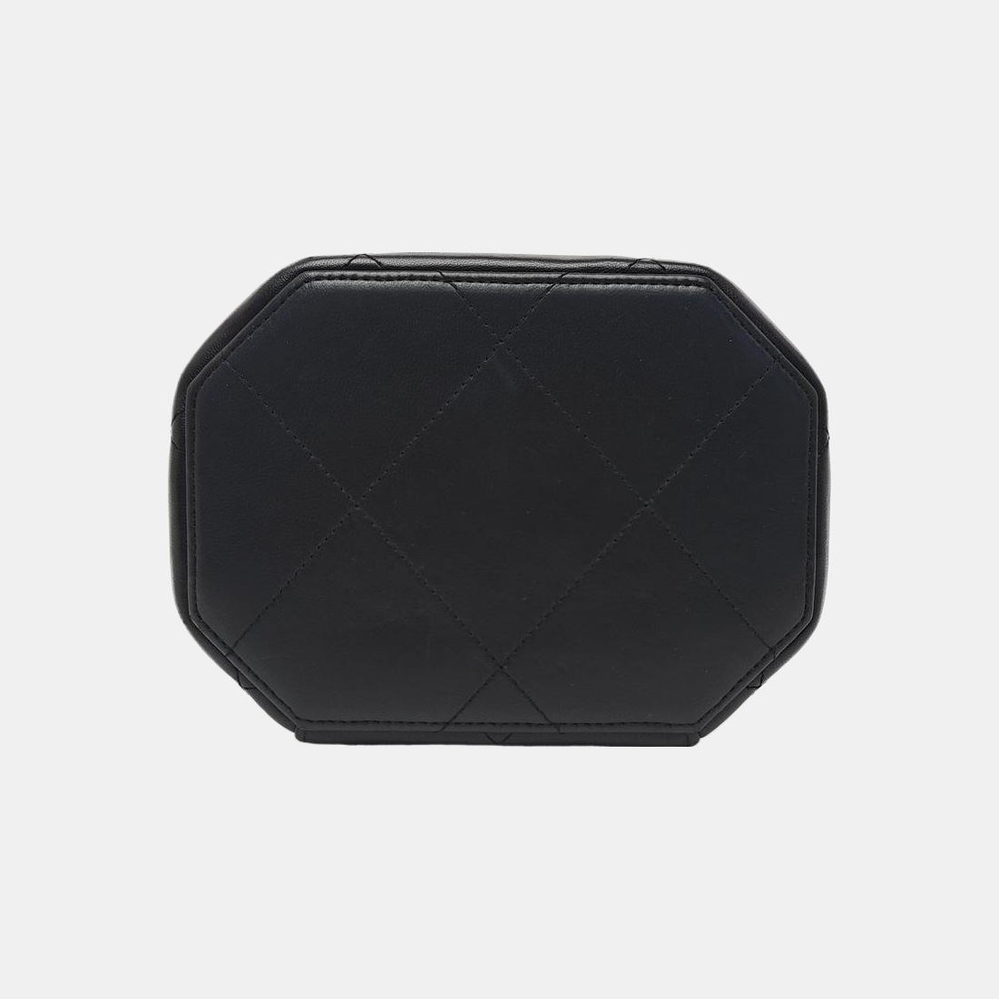 VANITY CASE Small Quilted Lambskin Black