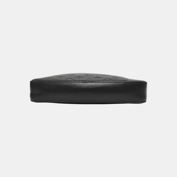 DUO Monogram Calfskin Black
