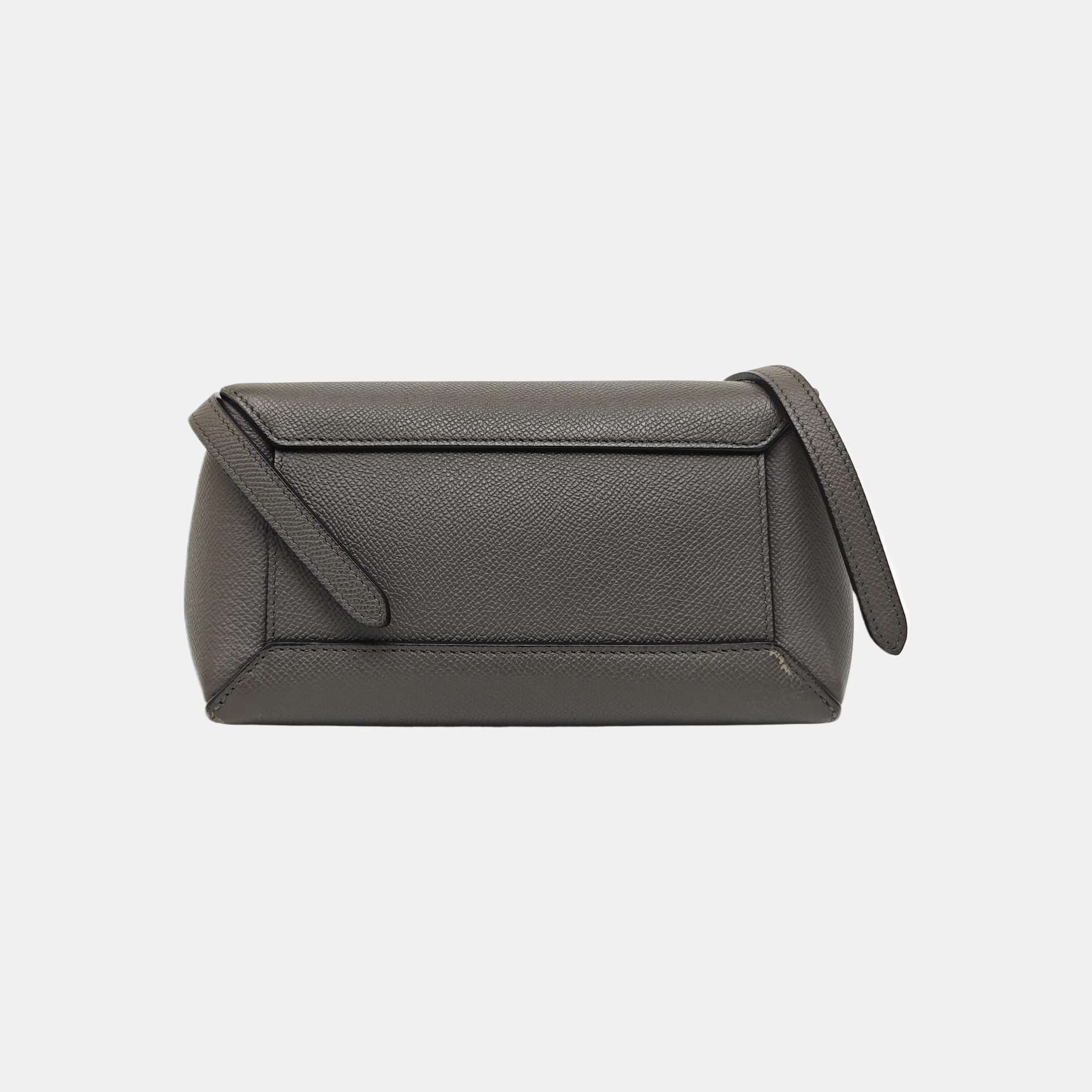 BELT Nano Calfskin Gray
