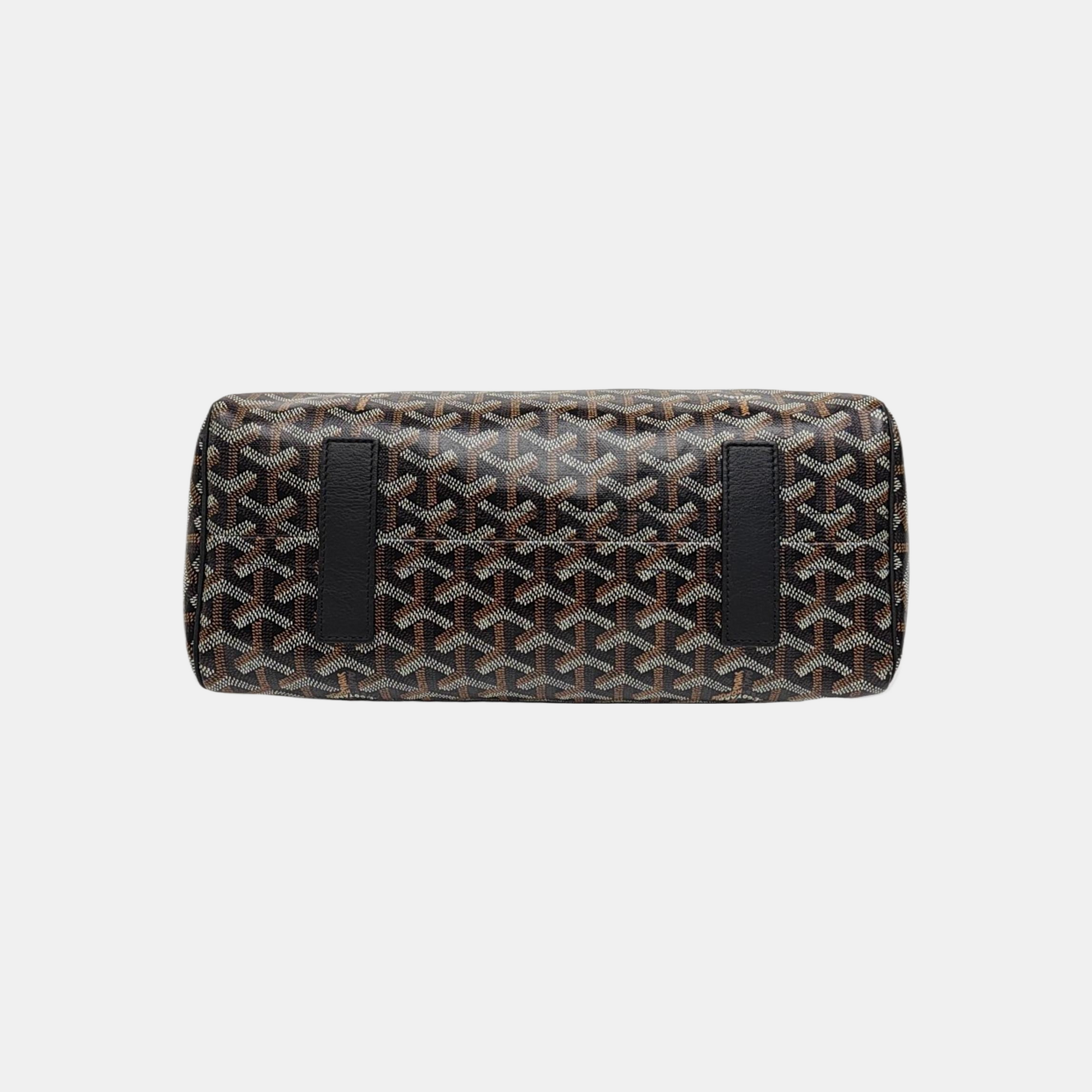 Rouette PM Coated Canvas Brown