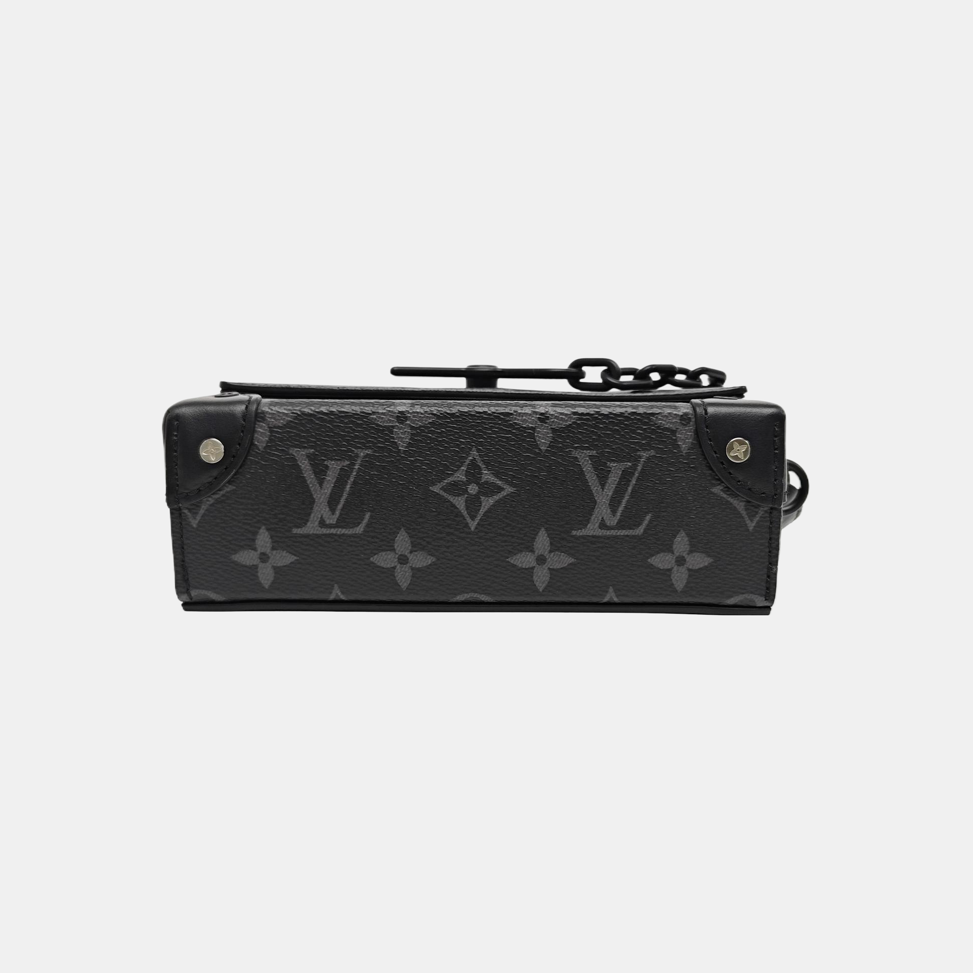 STEAMER Mini Monogram Coated Canvas Black