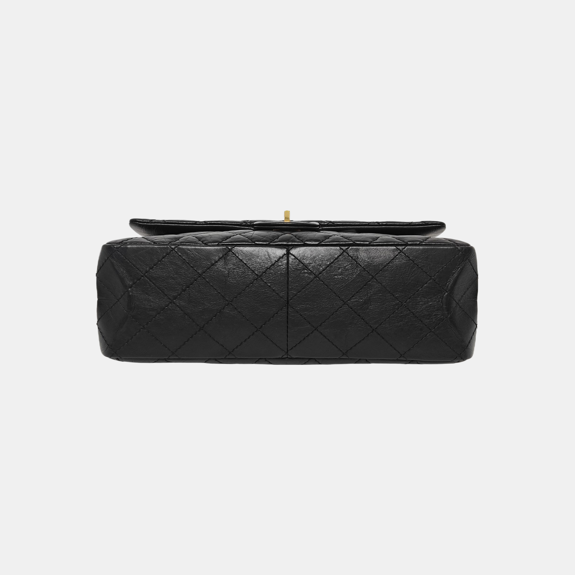 2.55 227 (jumbo) Quilted Calfskin Black