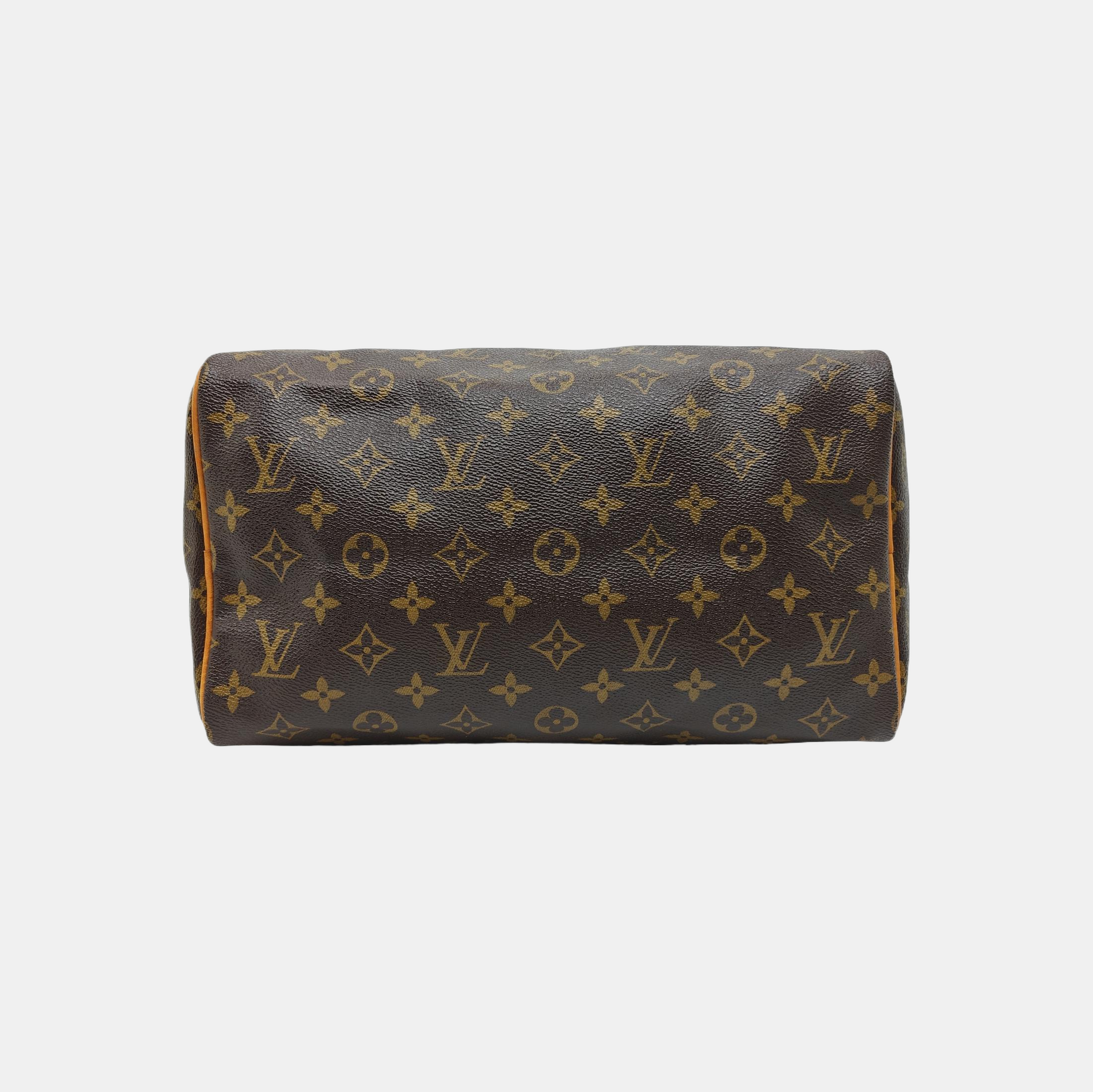 SPEEDY 30 Monogram Coated Canvas Brown