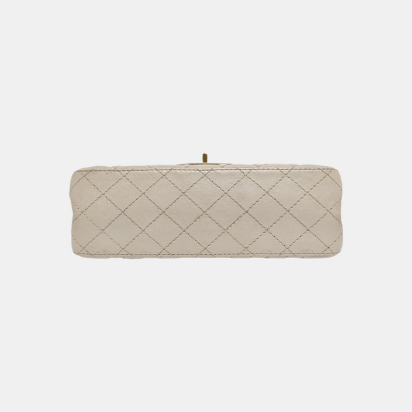 2.55 225 (small) Quilted Calfskin Beige
