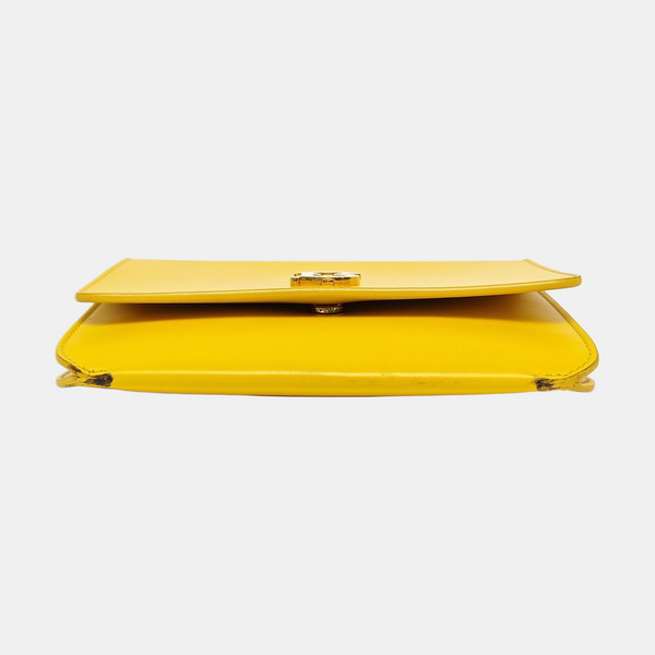 TB Mini Calfskin Yellow