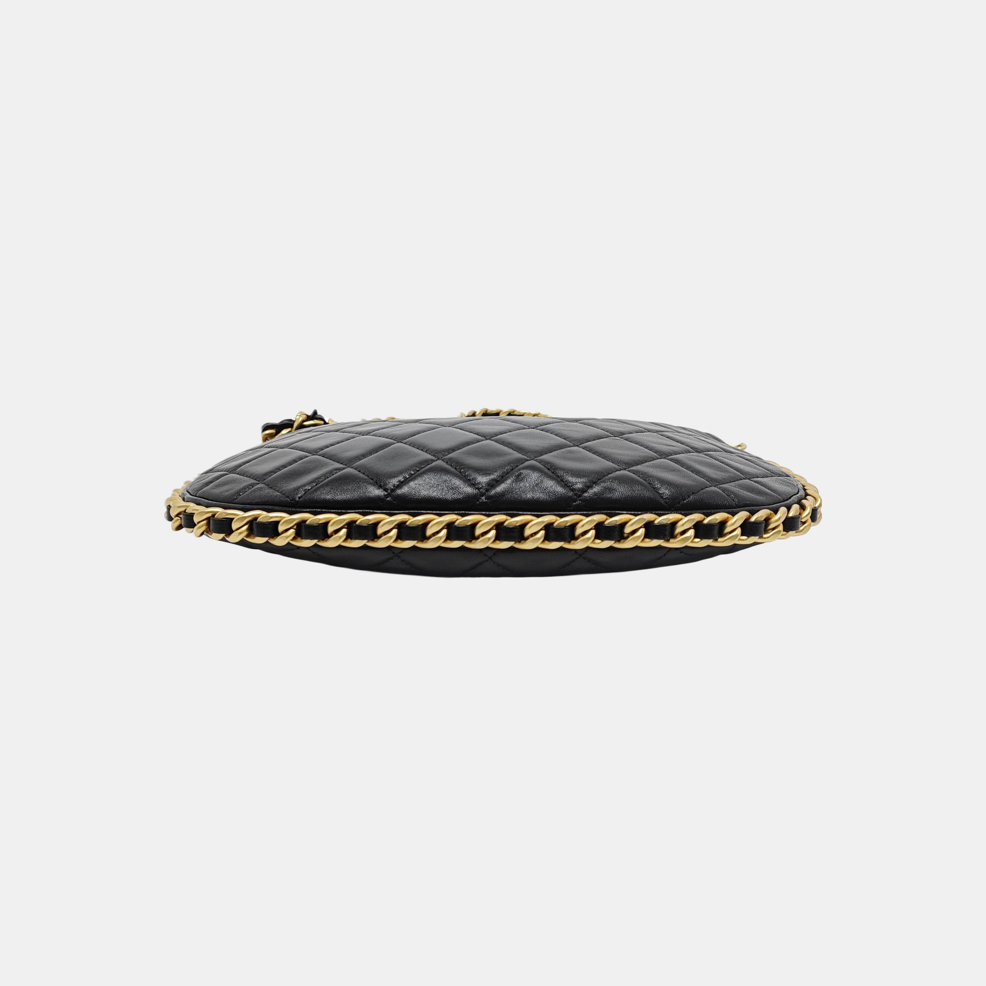 HOBO Large Quilted Lambskin Black