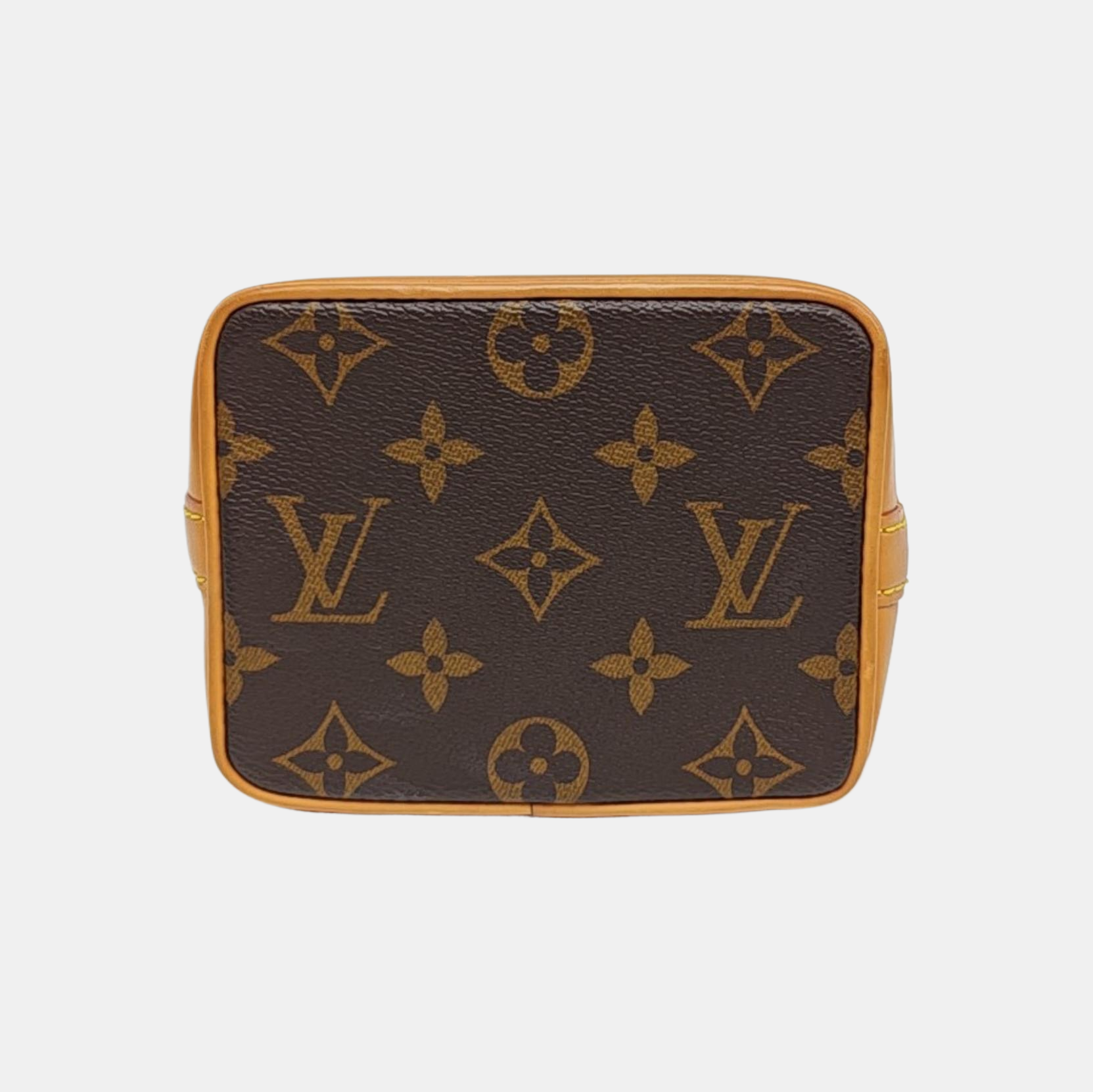 NOÉ Nano Monogram Coated Canvas Brown